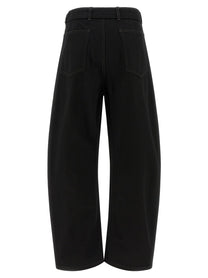 Lemaire Twisted Belted Jeans Black