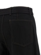 Lemaire Twisted Belted Jeans Black, view 4