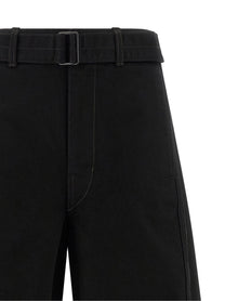 Lemaire Twisted Belted Jeans Black