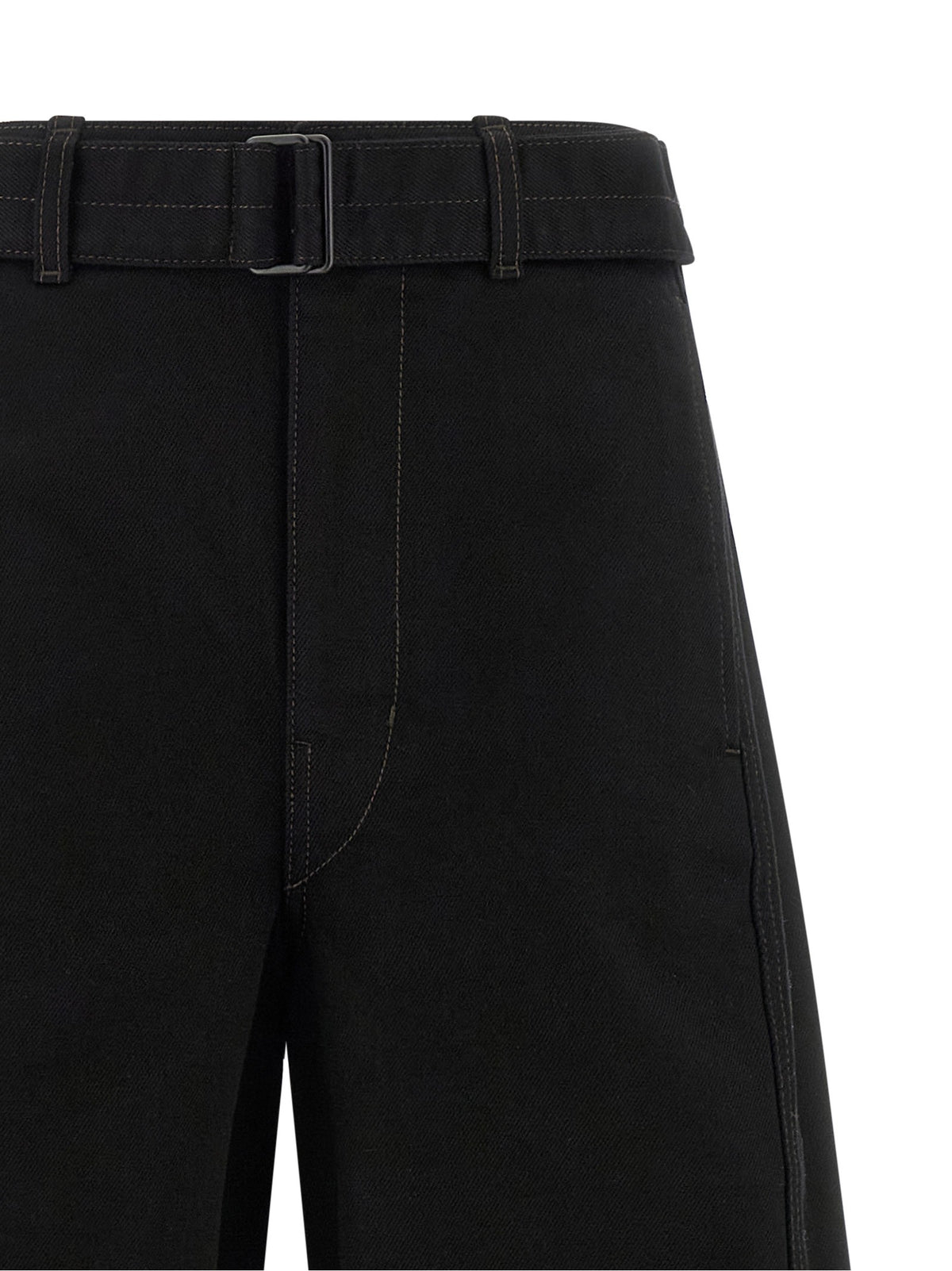 Lemaire Twisted Belted Jeans Black, view 3
