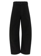 Lemaire Twisted Belted Jeans Black