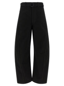 Lemaire Twisted Belted Jeans Black