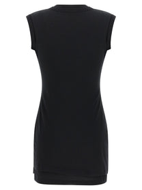 alexanderwang Twisted Bust Layered Dress Black