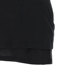 alexanderwang Twisted Bust Layered Dress Black