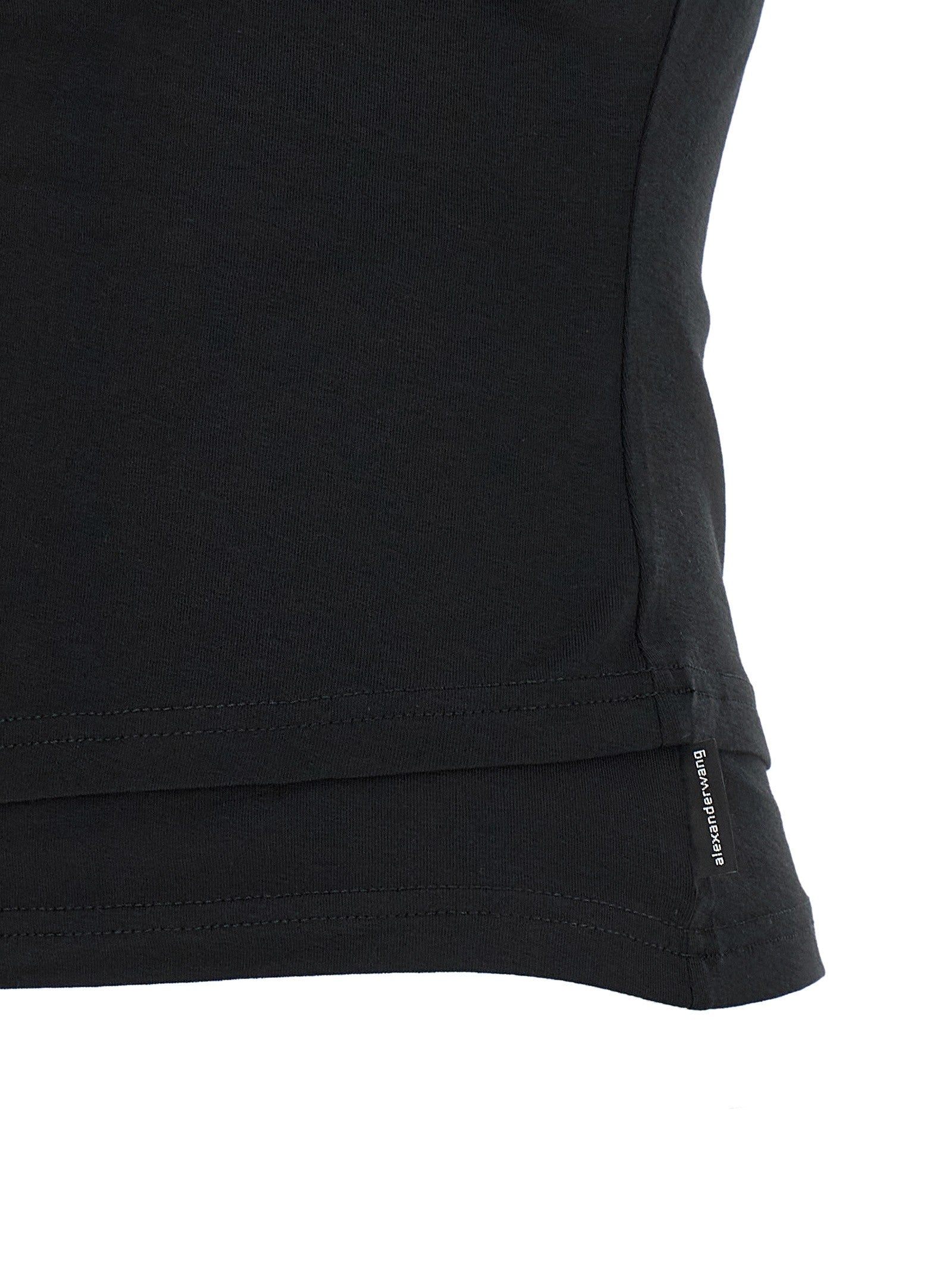 alexanderwang Twisted Bust Layered Tank Top Black