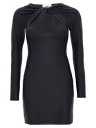 Coperni Twisted Cut Out Dress Black