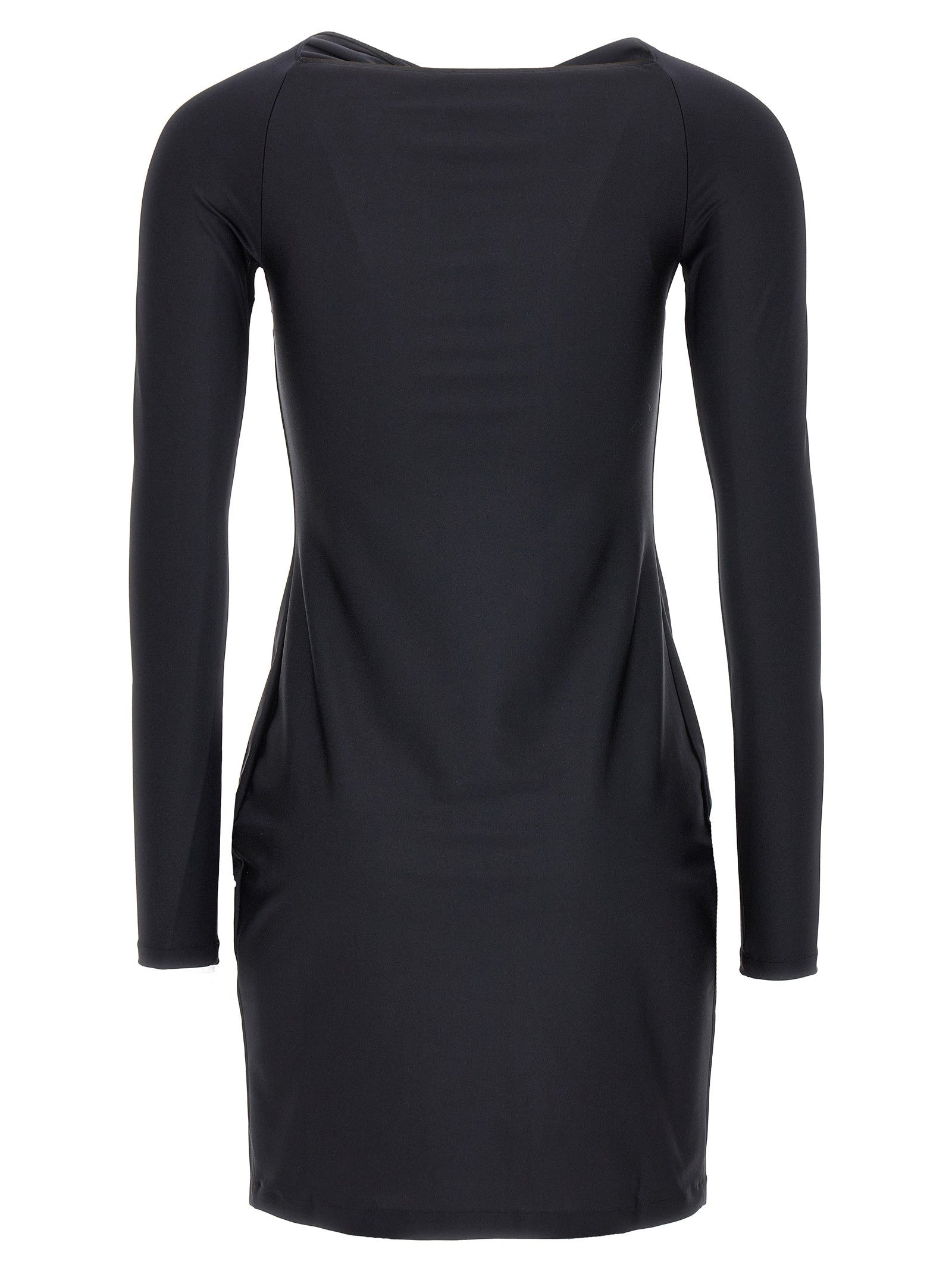 Coperni Twisted Cut Out Dress Black