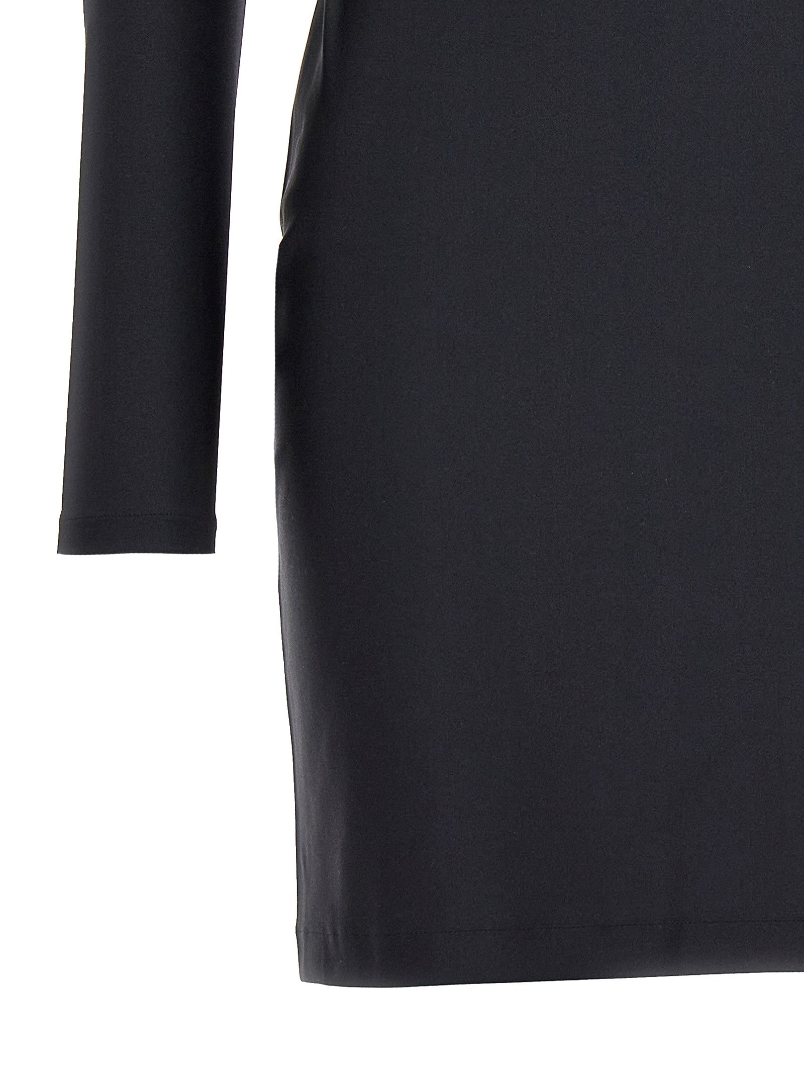 Coperni Twisted Cut Out Dress Black