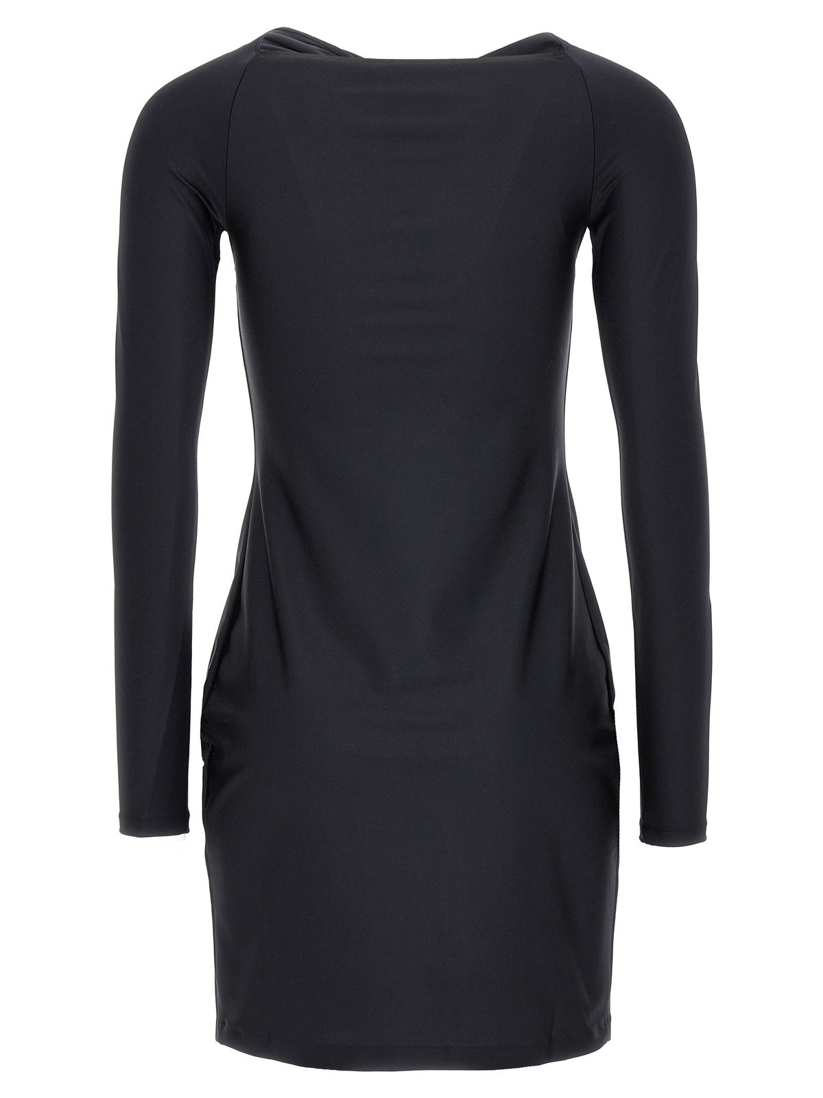 Coperni Twisted Cut Out Dress Black, view 2