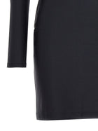 Coperni Twisted Cut Out Dress Black, view 4