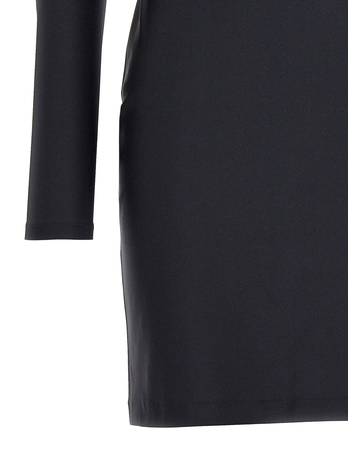Coperni Twisted Cut Out Dress Black, view 4