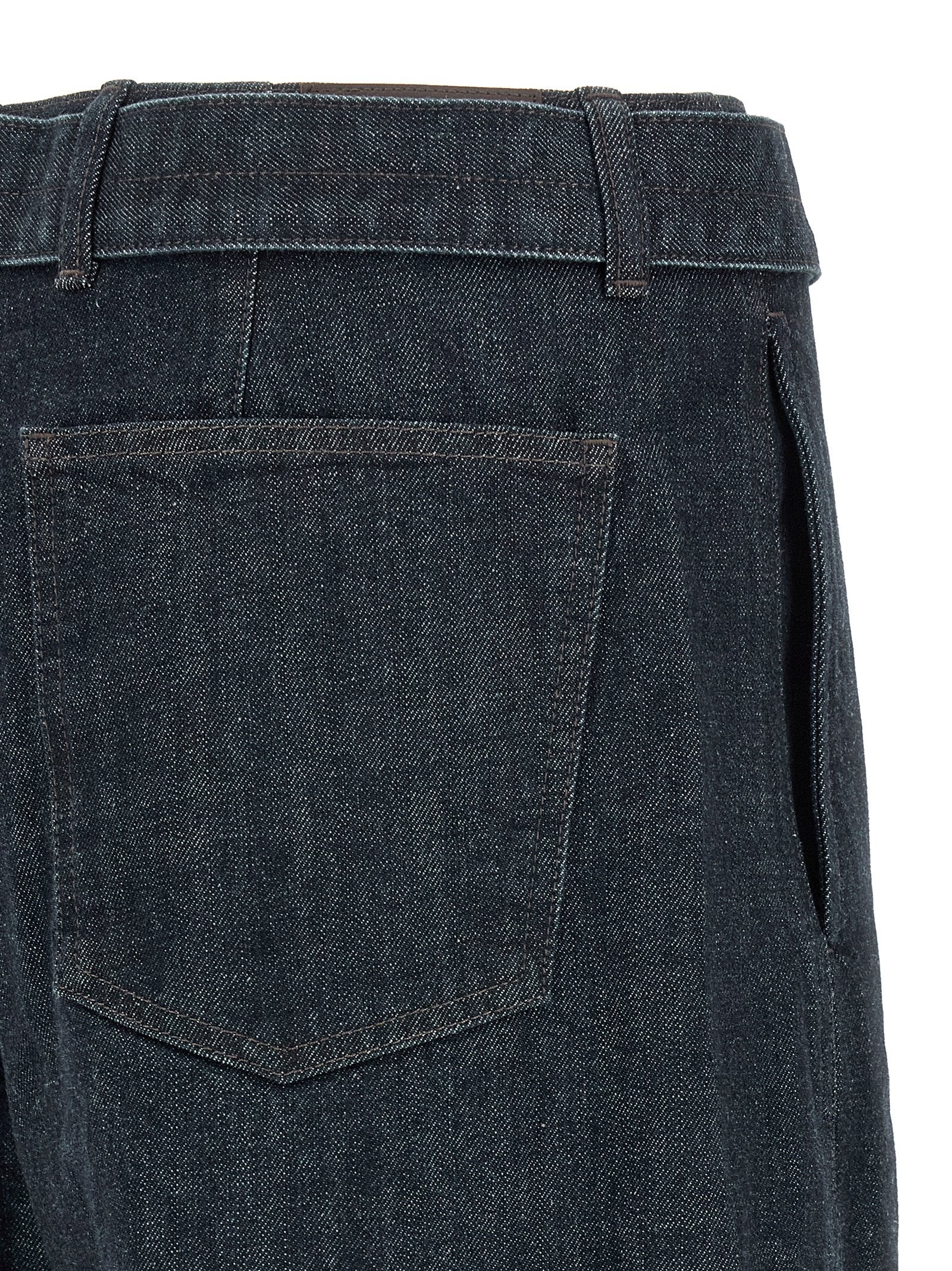 Lemaire Twisted Jeans Blue