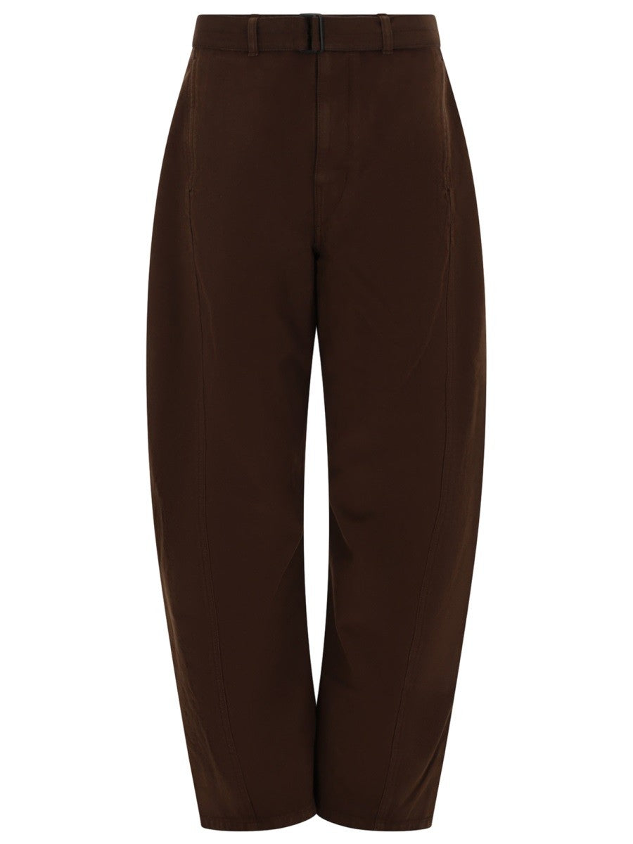 Lemaire Women's Twisted Pants Brown