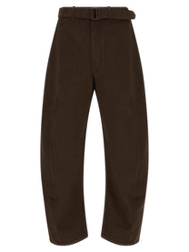 Lemaire Twisted Pants Brown