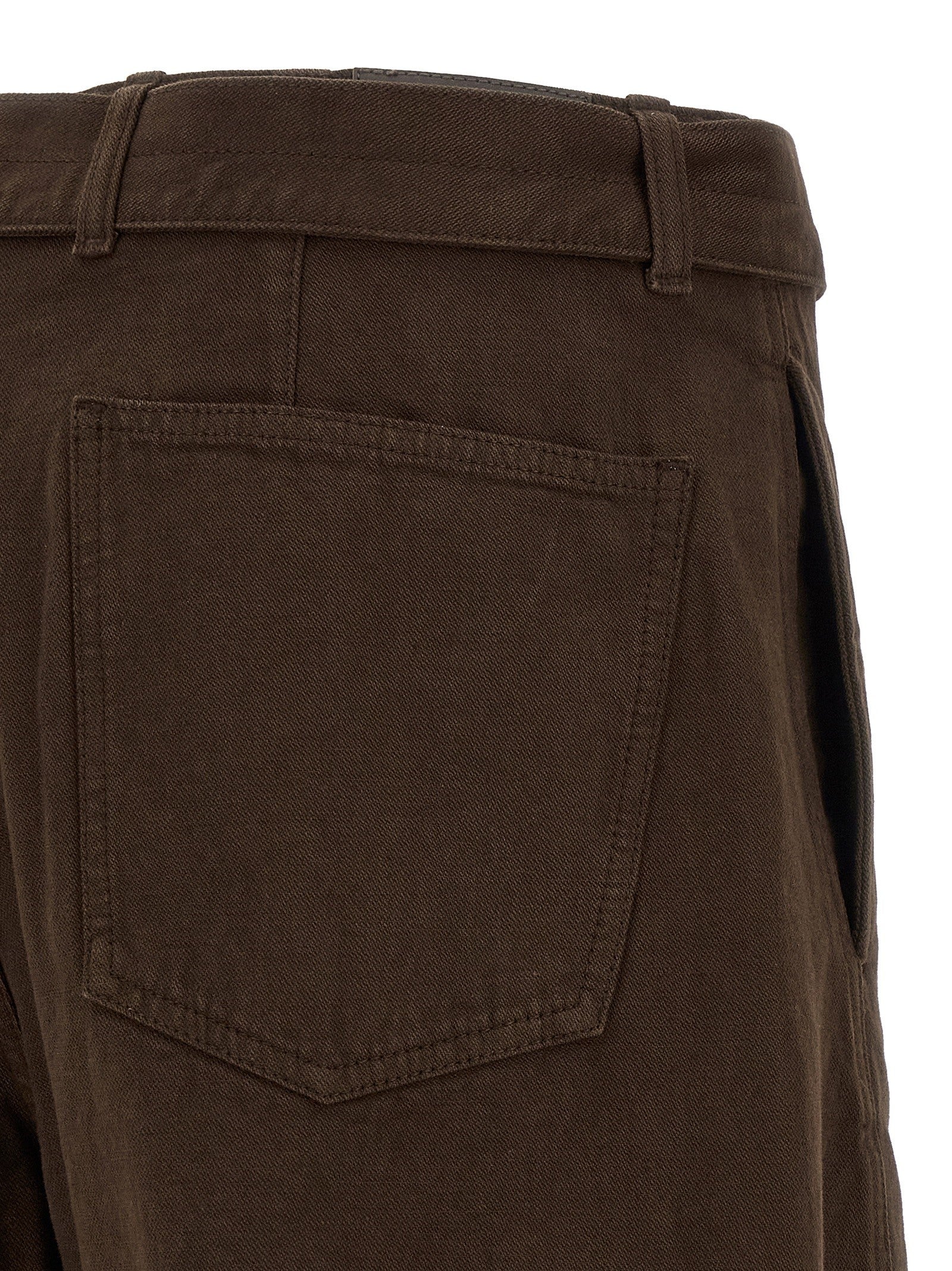 Lemaire Twisted Pants Brown