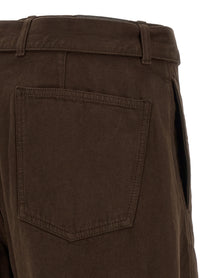 Lemaire Twisted Pants Brown