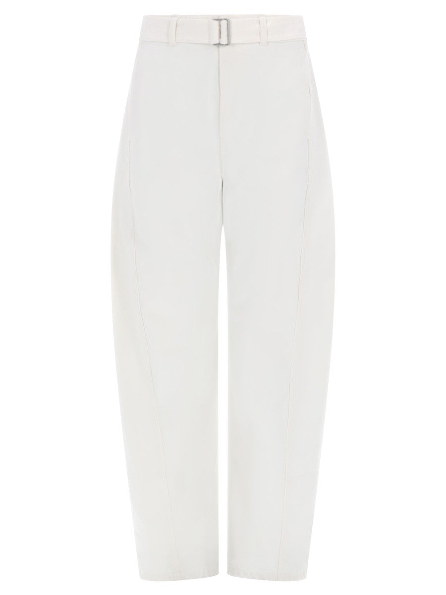Lemaire Women's Twisted Pants White