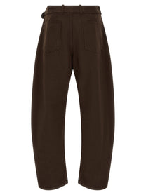 Lemaire Twisted Pants Brown