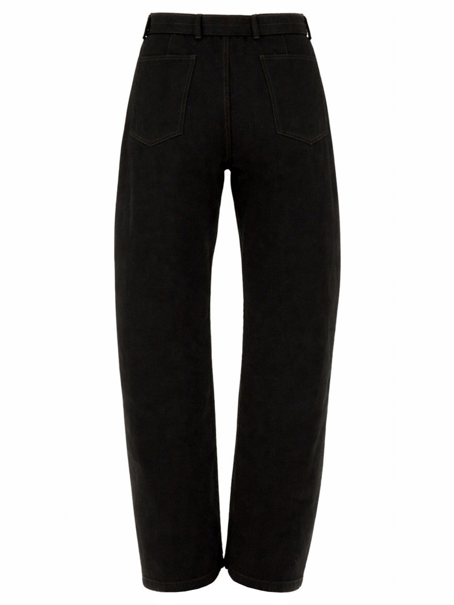 Lemaire Unisex Pantalone Twisted Black