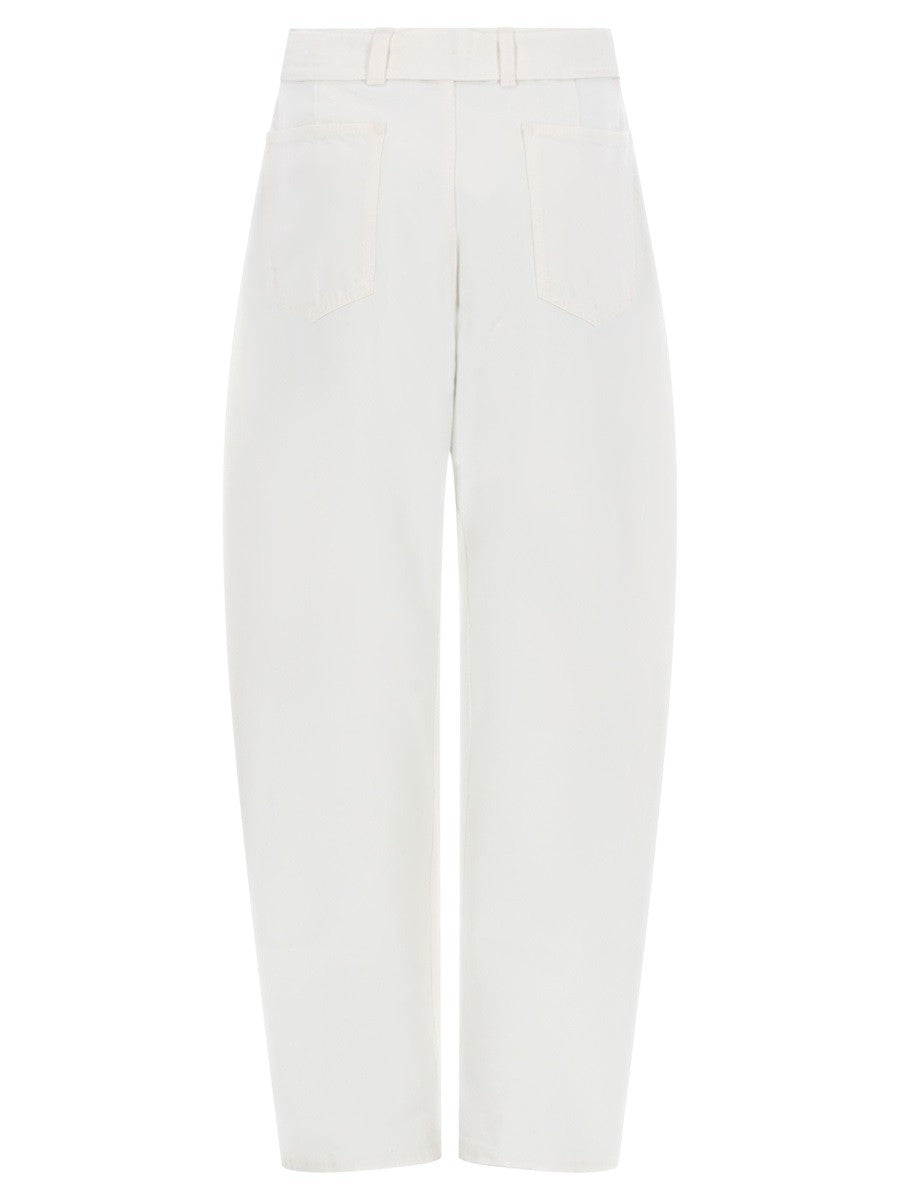 Lemaire Women's Twisted Pants White