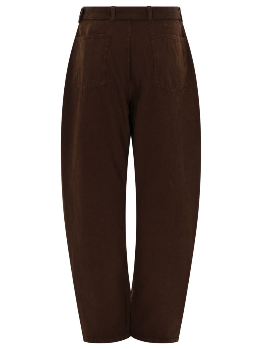 Lemaire Women's Twisted Pants Brown