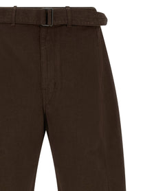 Lemaire Twisted Pants Brown