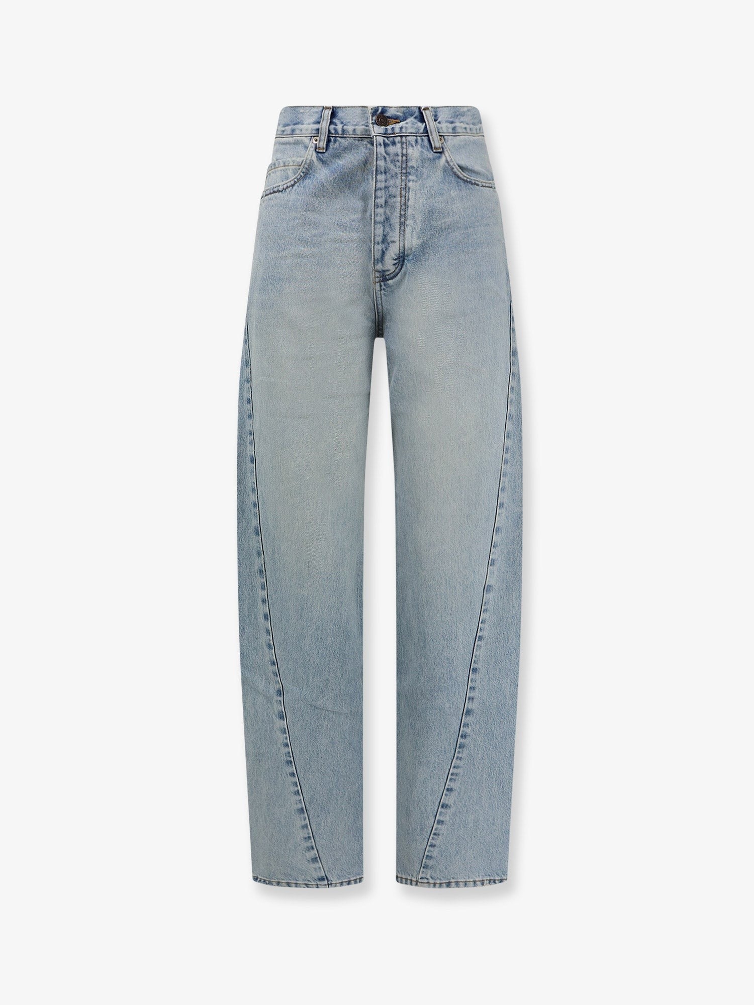 Balenciaga Women's Twisted Seam Jeans Blue