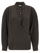 Lemaire Twisted Shirt Black