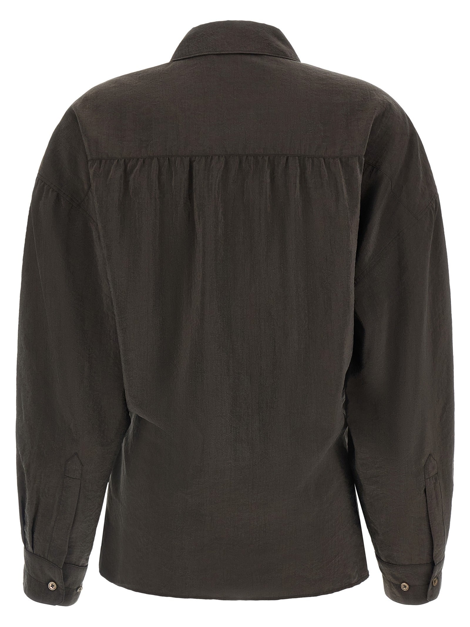 Lemaire Twisted Shirt Black