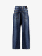 Givenchy Men's Twisted Stone Washed Denim Jeans Blue, view 4