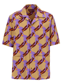 Gucci Twisted Surf Shirt Gold
