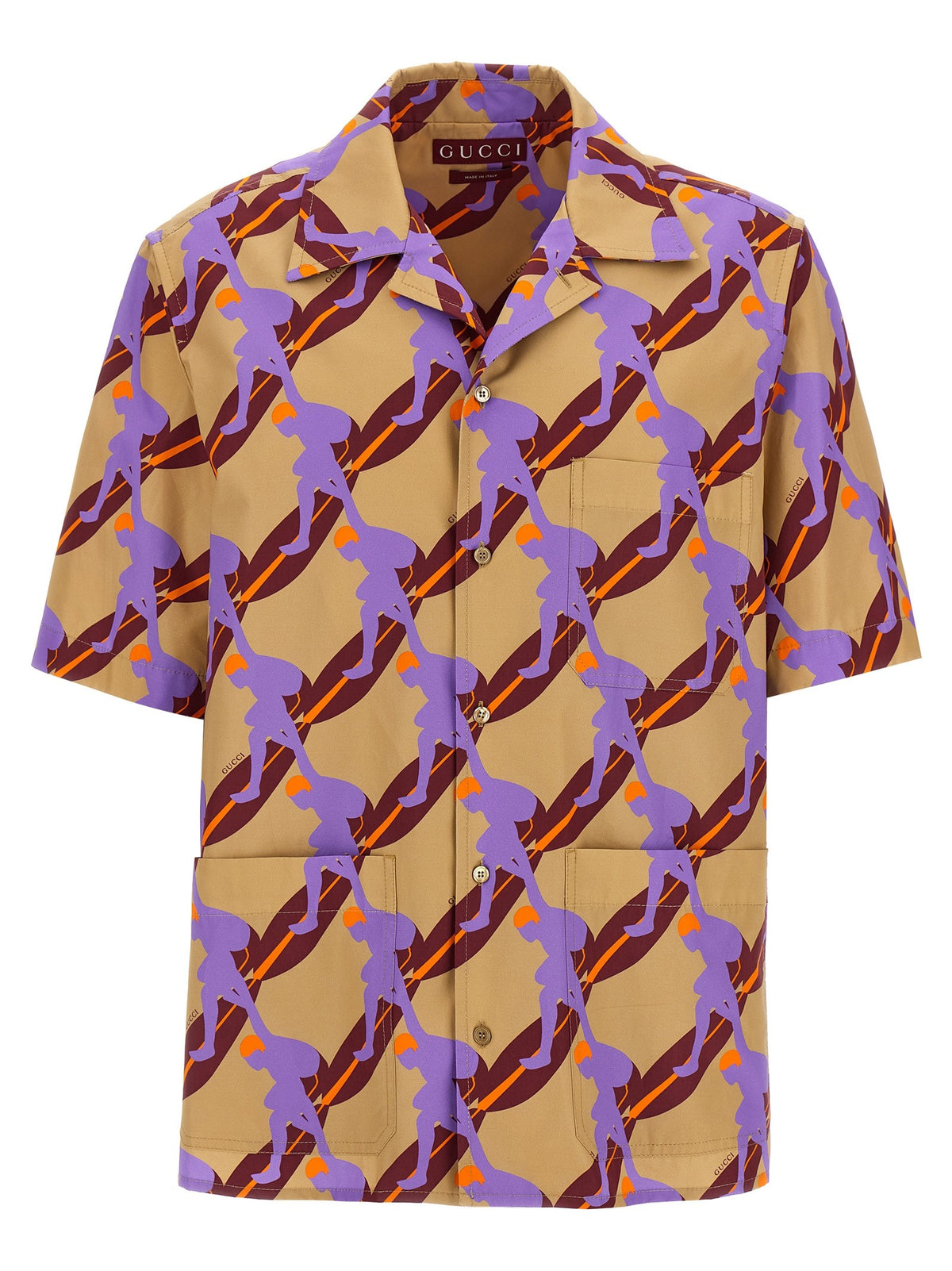 Gucci Twisted Surf Shirt Gold