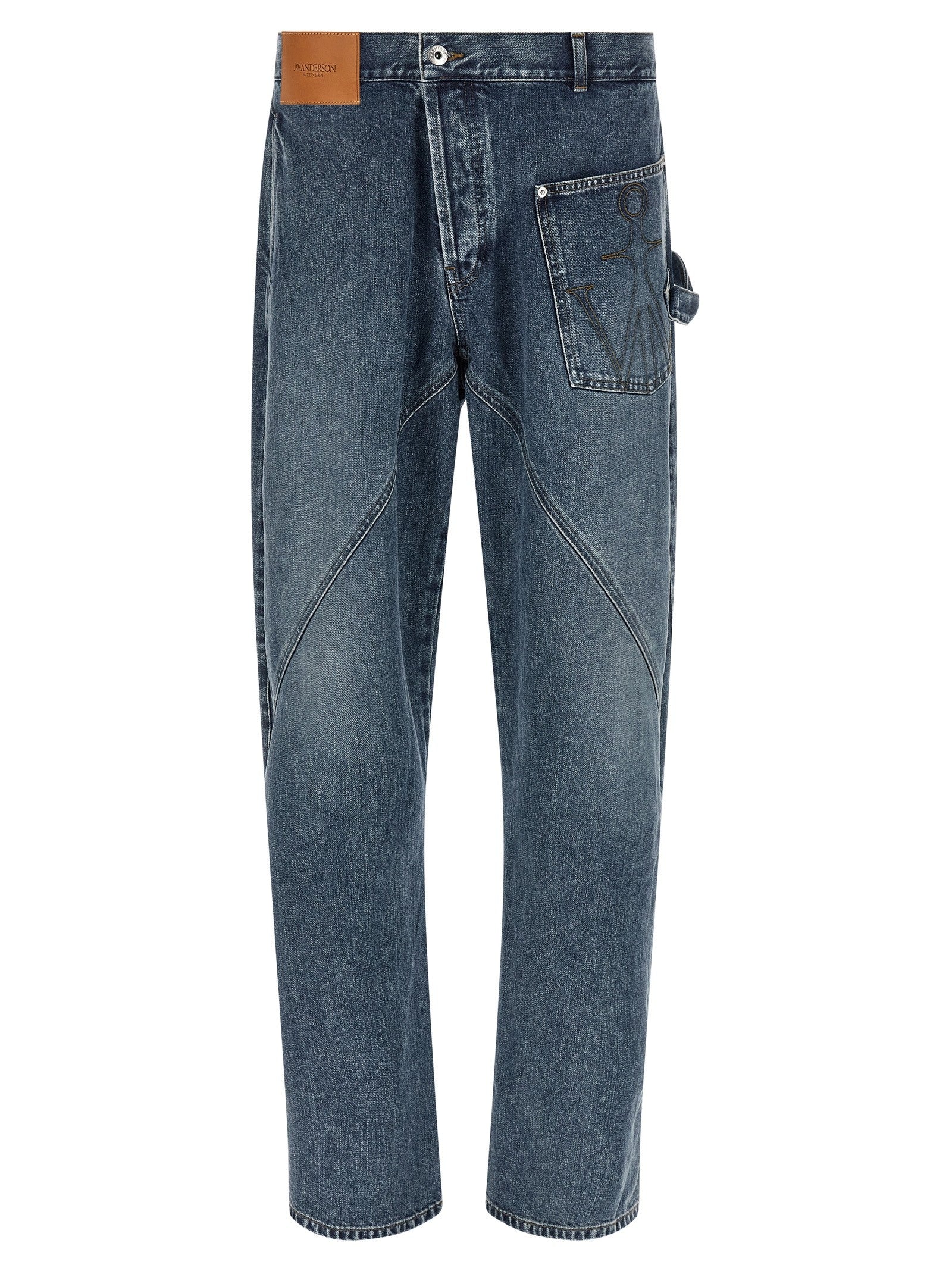 JW Anderson Twisted Workwear Jeans Blue