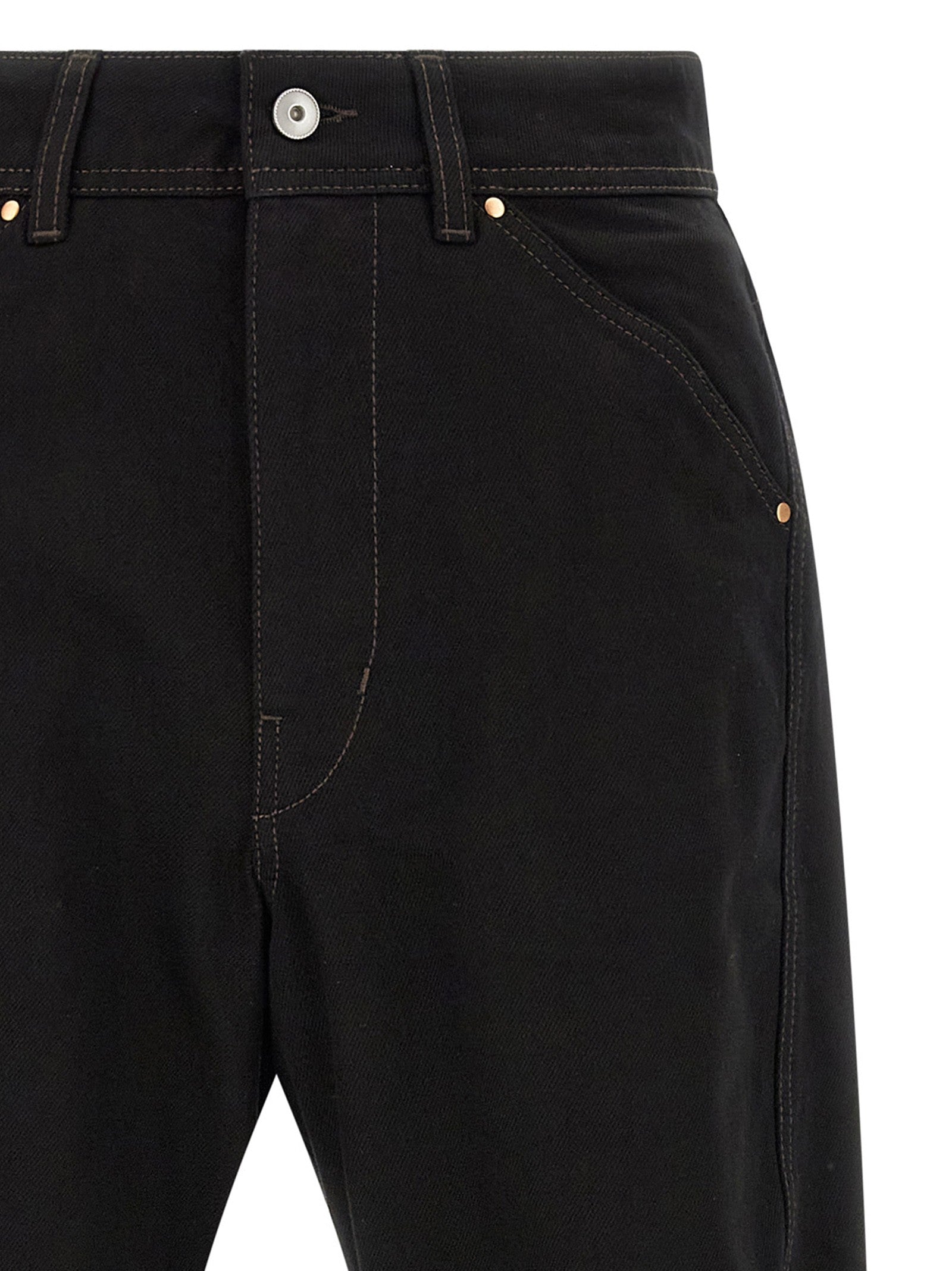 Lemaire Twisted Workwear Jeans Black