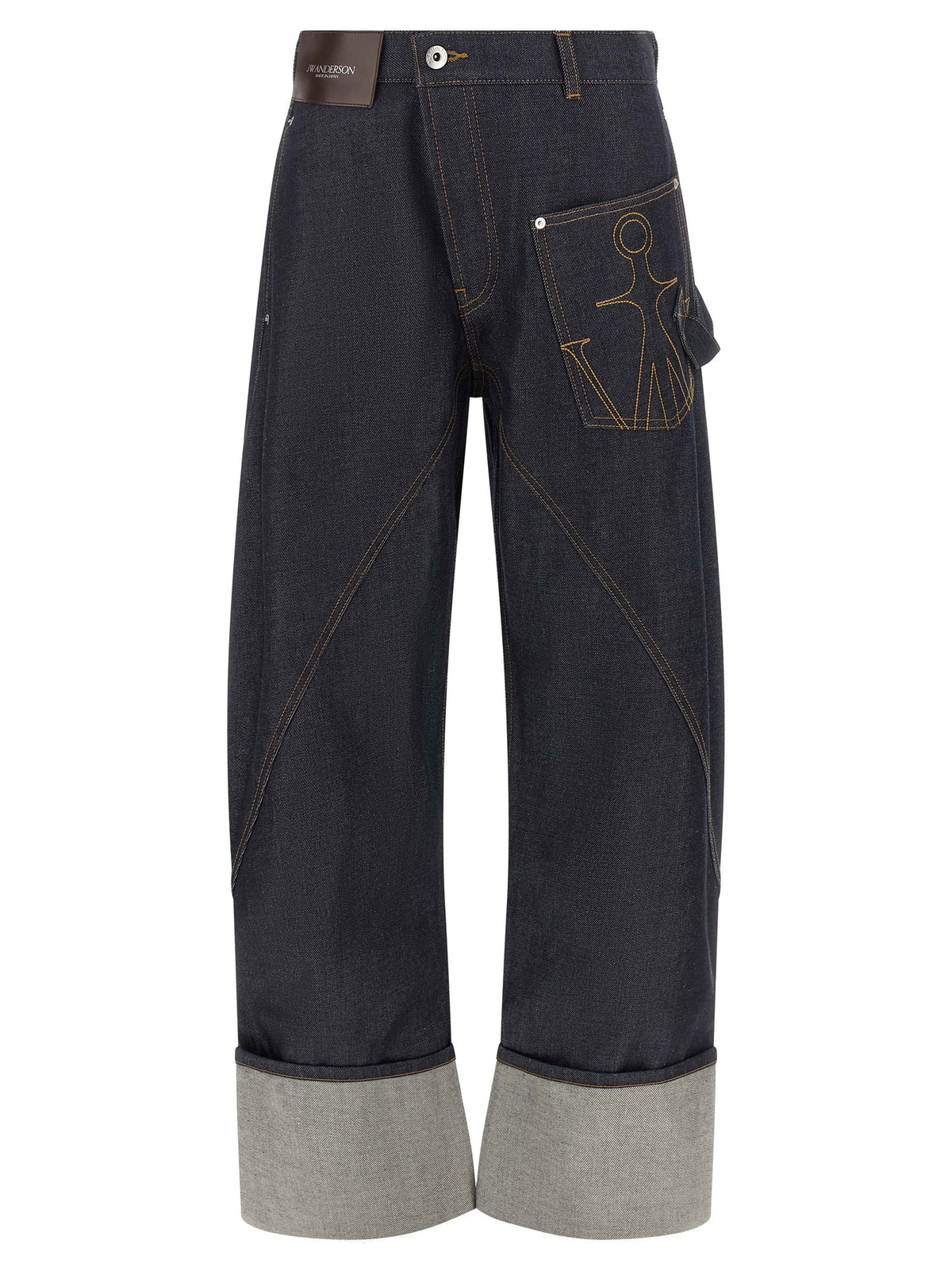 JW Anderson Twisted Workwear Jeans Blue