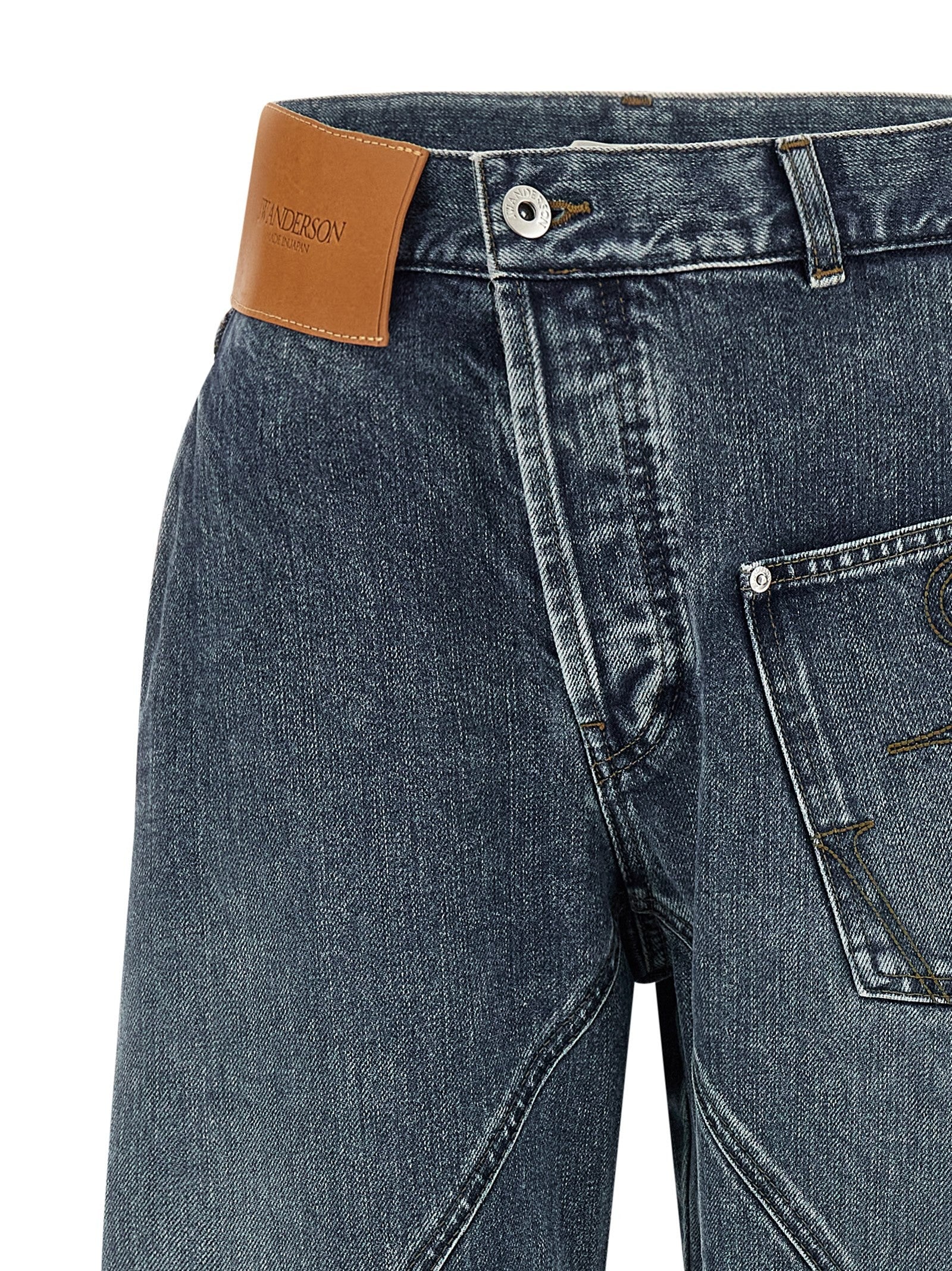 JW Anderson Twisted Workwear Jeans Blue