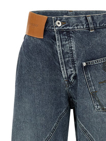 JW Anderson Twisted Workwear Jeans Blue
