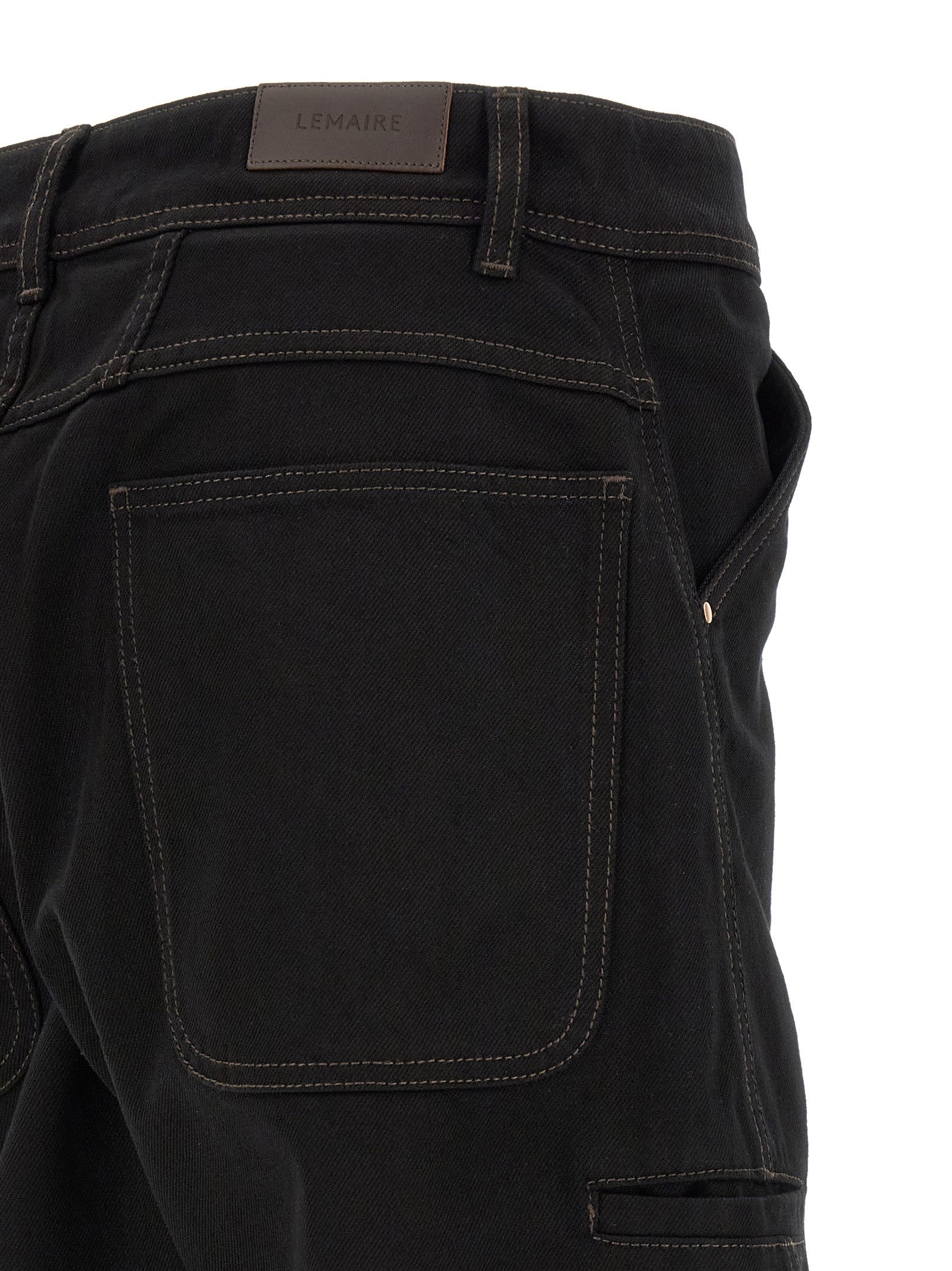 Lemaire Twisted Workwear Jeans Black