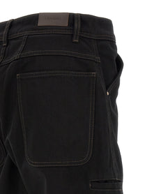 Lemaire Twisted Workwear Jeans Black