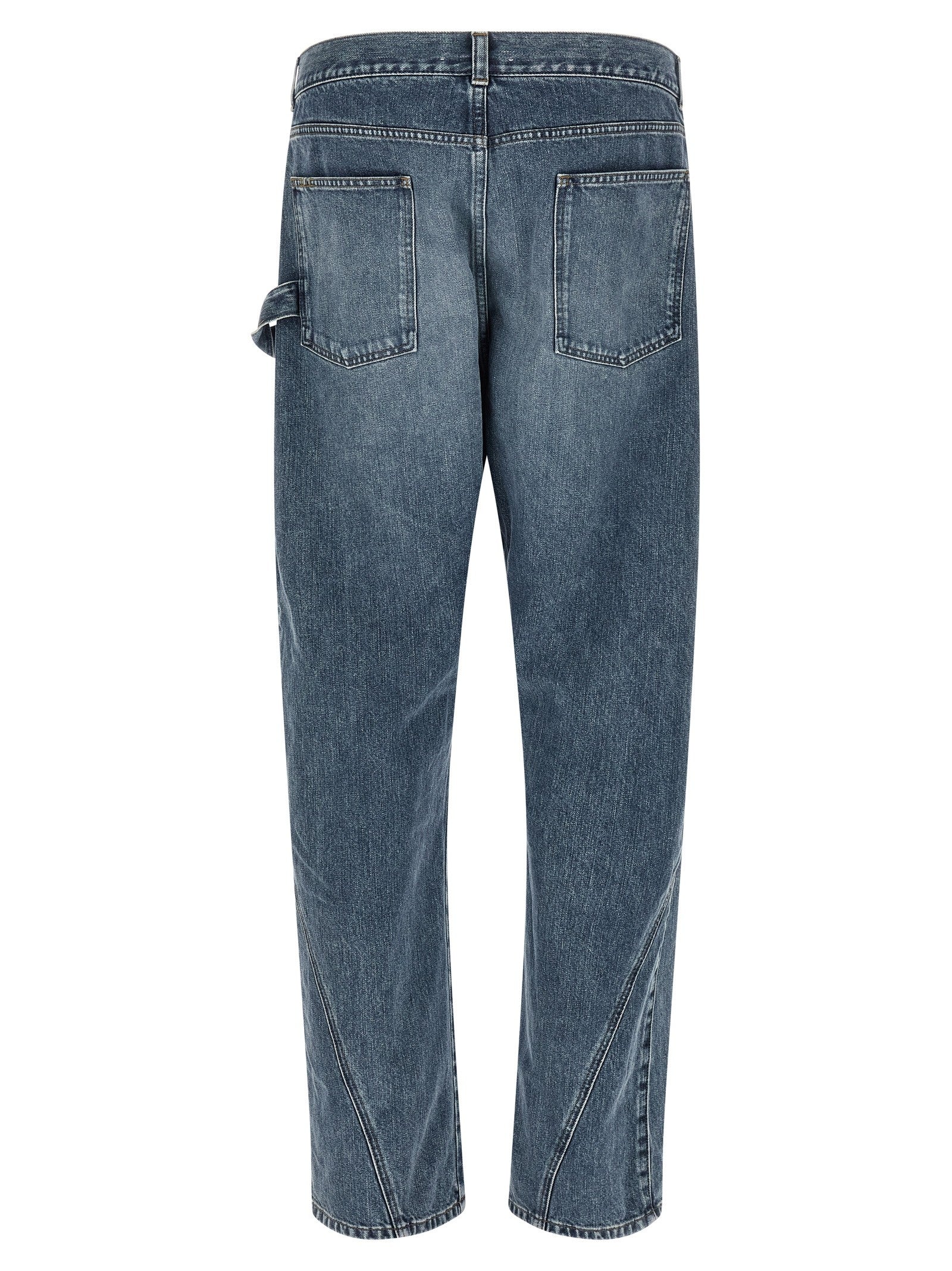 JW Anderson Twisted Workwear Jeans Blue