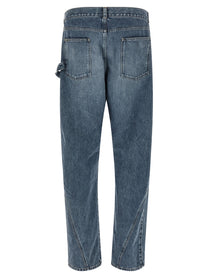 JW Anderson Twisted Workwear Jeans Blue