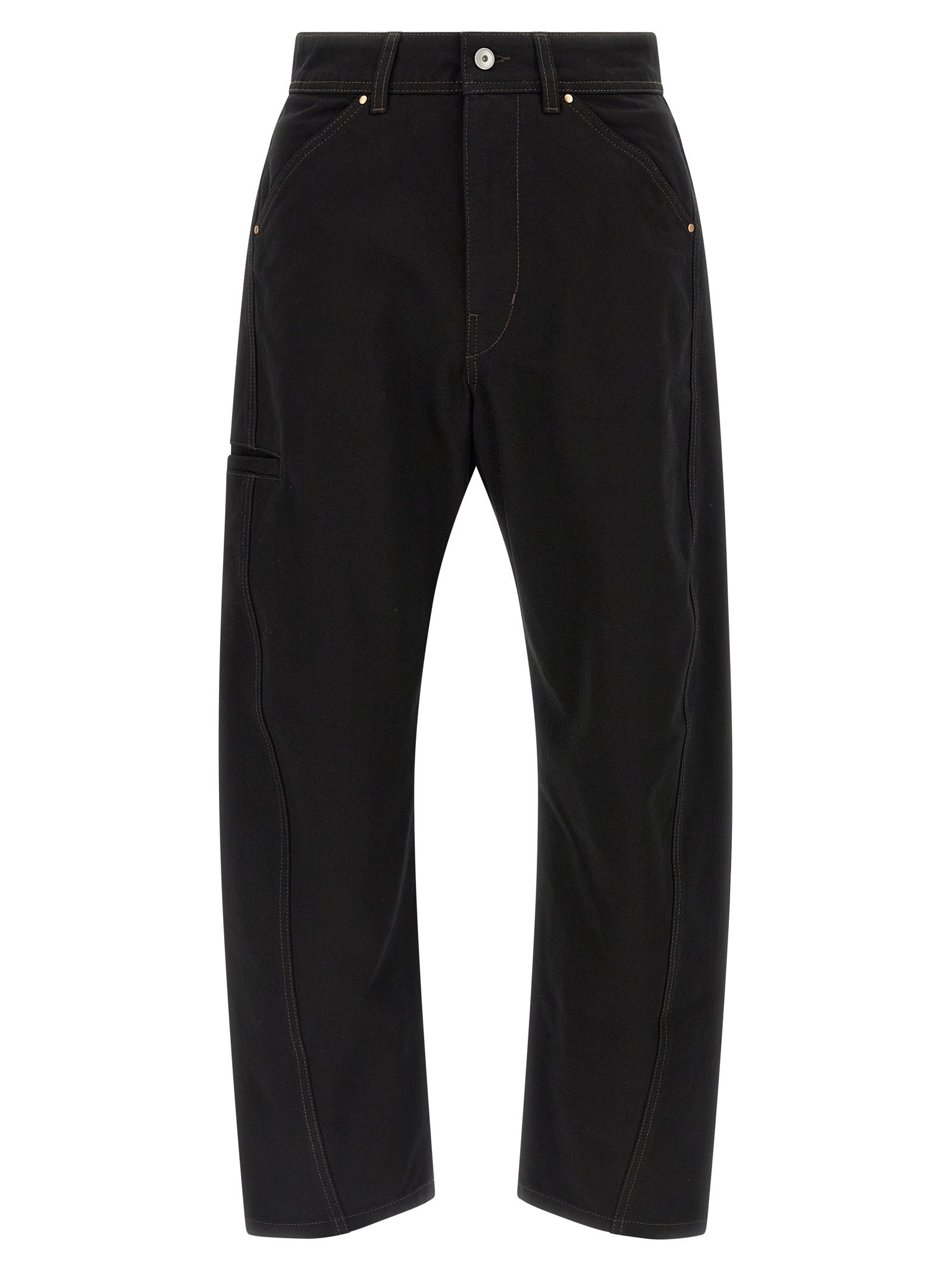 Lemaire Twisted Workwear Jeans Black
