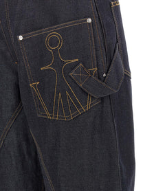 JW Anderson Twisted Workwear Jeans Blue