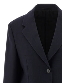 Prada Two Button Blazer Blue