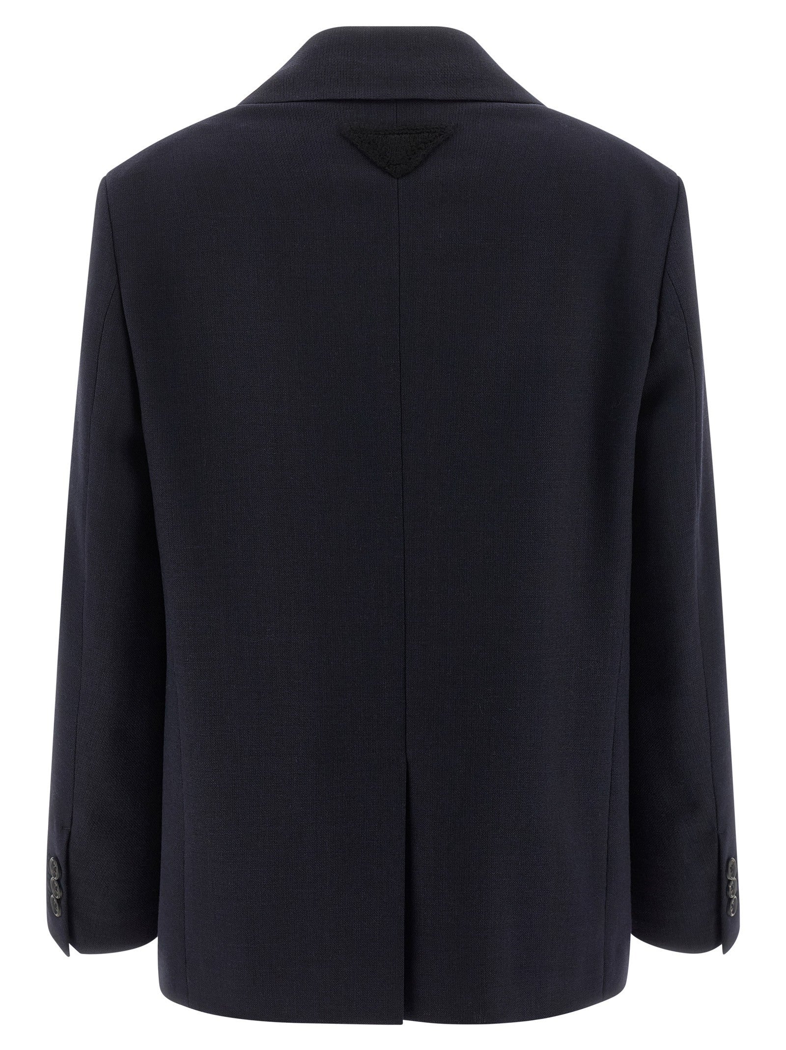 Prada Two Button Blazer Blue