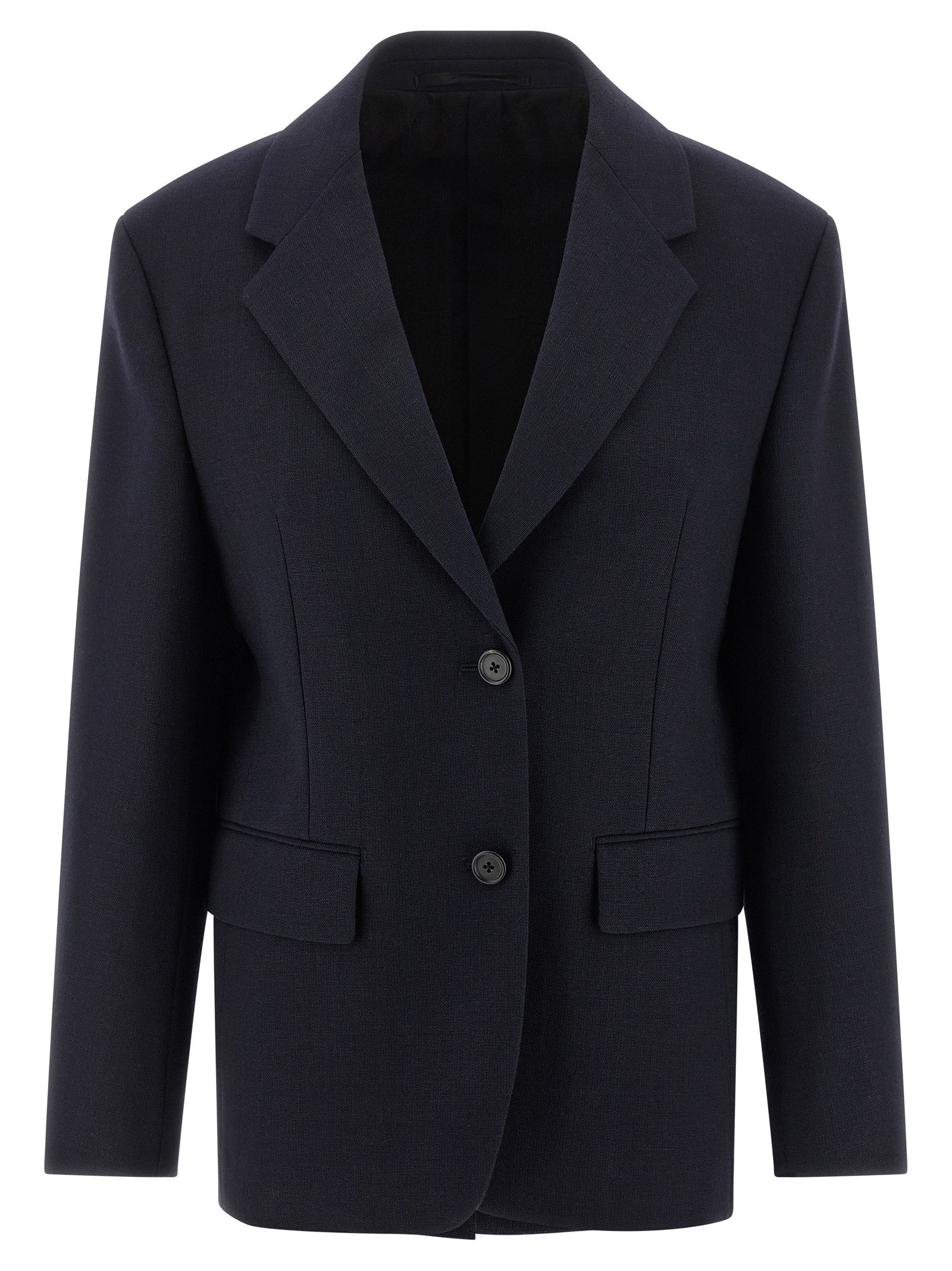 Prada Two Button Blazer Blue