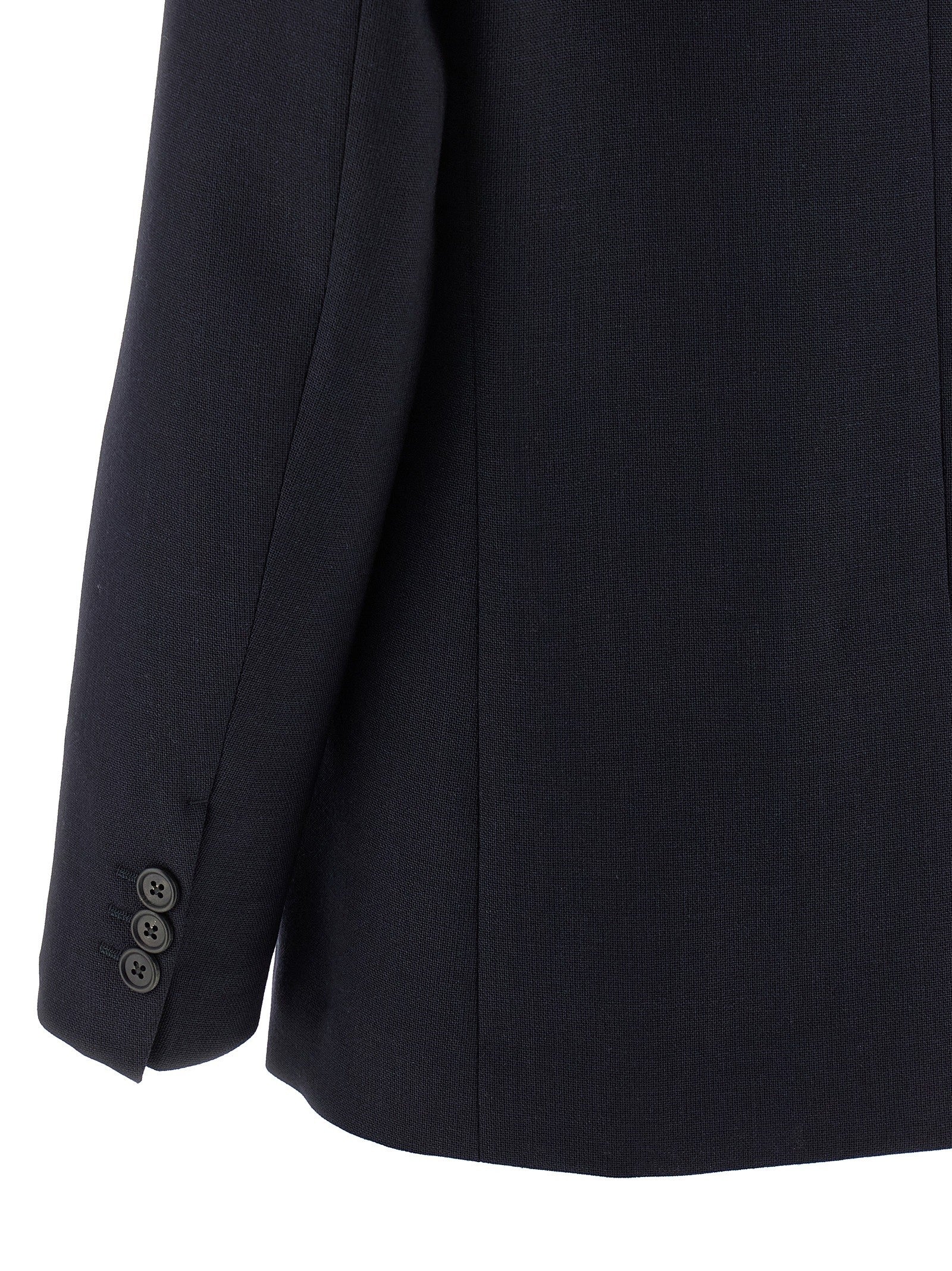 Prada Two Button Blazer Blue