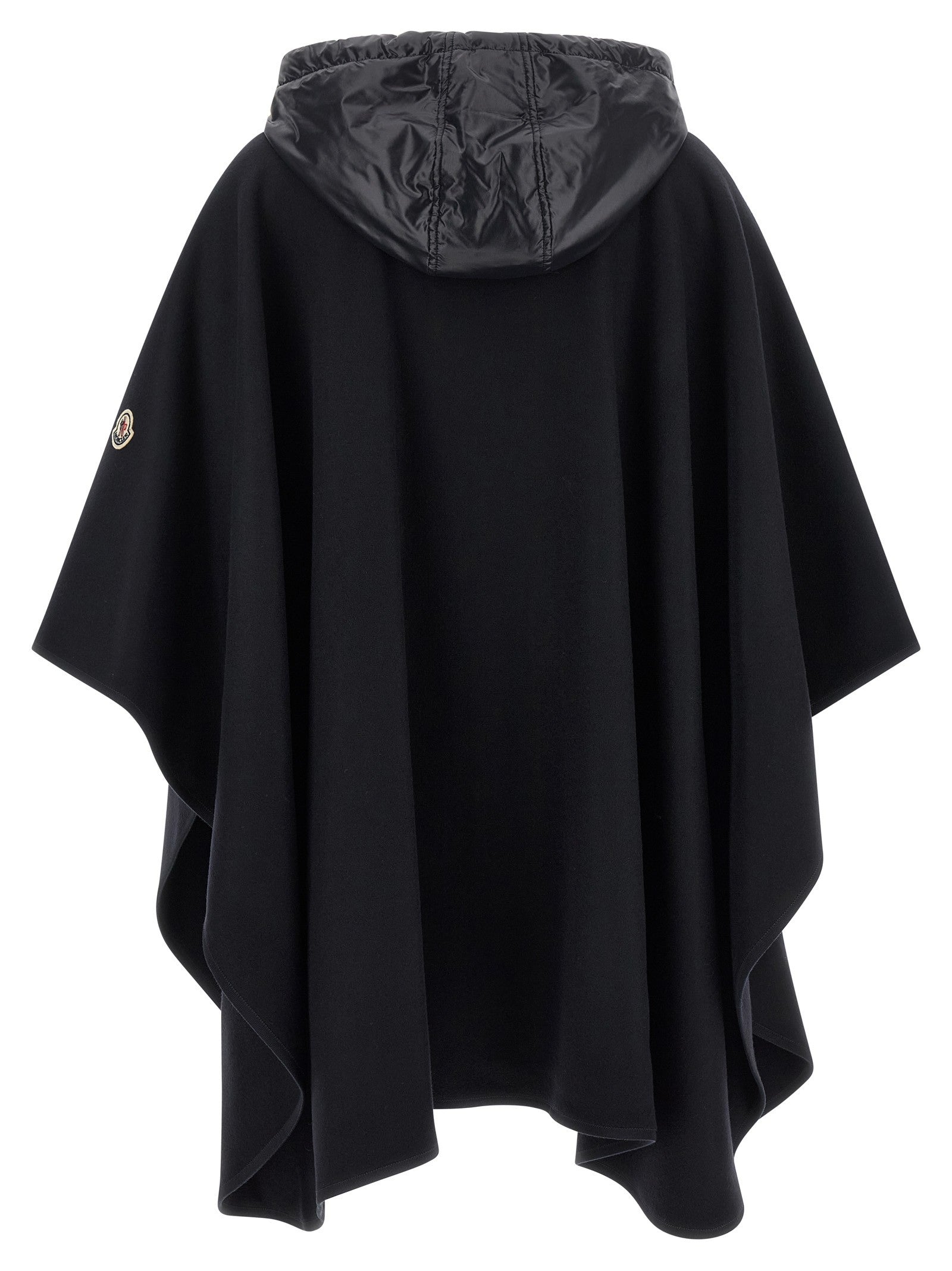 Moncler Two Material Cape Blue