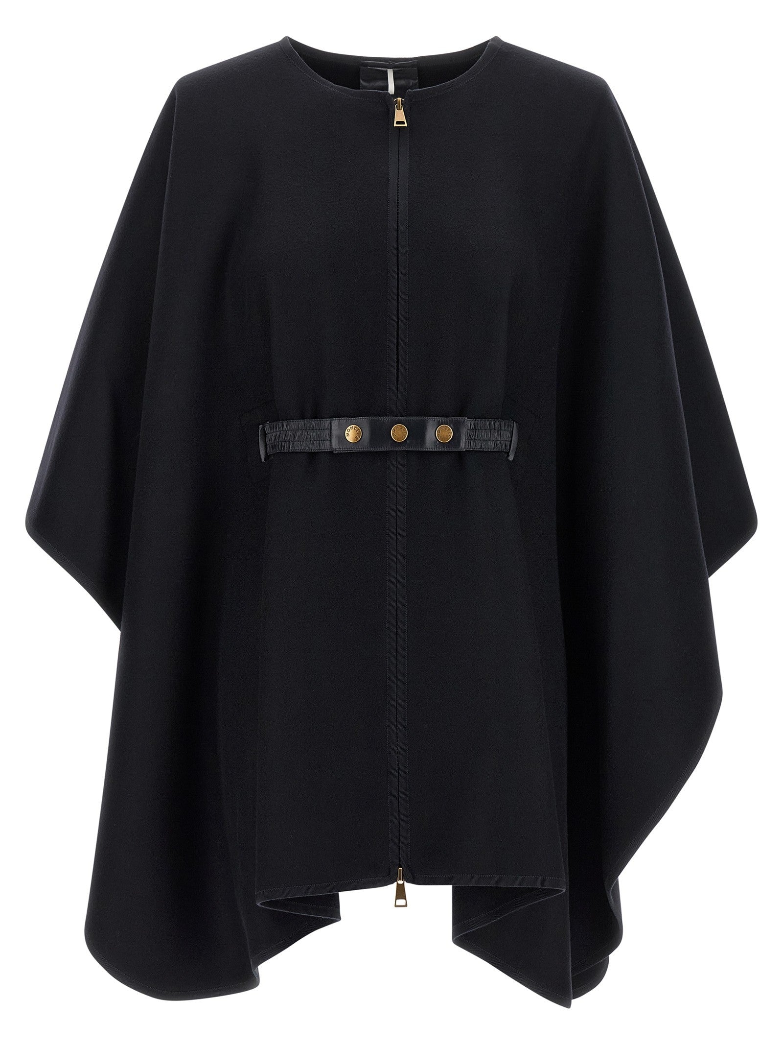 Moncler Two Material Cape Blue