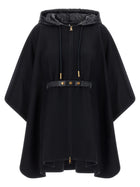 Moncler Two Material Cape Blue